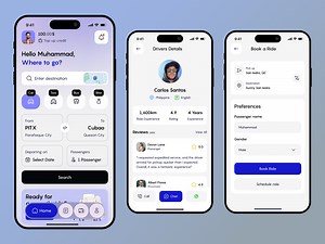 Taxi App UI