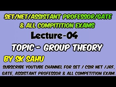 Group theory || Order of elements || Abelian group with example