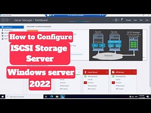 How to Configure ISCSI Storage server on windows server 2022