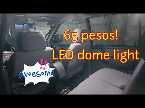How to: Dome LED light installation on Mitsubishi adventure