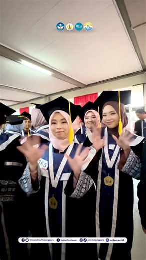 Universitas Tanjungpura on Instagram: "Selamat dan sukses kepada 1.101 wisudawan Universitas Tanjungpura yang resmi dikukuhkan pada Wisuda Periode II TA 2025/2026, Kamis, 29 Januari 2026. Semoga capaian ini menjadi awal pengabdian dan kontribusi nyata bagi bangsa dan negara. Wisuda ini menjadi bagian dari komitmen Universitas Tanjungpura dalam mendukung pencapaian Indikator Kinerja Utama (IKU) Perguruan Tinggi, khususnya dalam menghasilkan lulusan yang siap berkarya, berkarier, dan berdaya saing