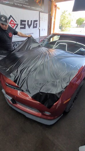 1.4K views · 17 reactions | Quick hood wrap with the easiest material to work with @cheetah.wrap Satin Black 蘭蘭蘭 #wrap #carwraps #paintisdead #wrapglove #vinylwraps #cargraphics #knifelesstape #carwrap #wrapping #guyswhowrap #wraptools #wraptricks #satifying #sweetwraps | Troy Trevino | Facebook
