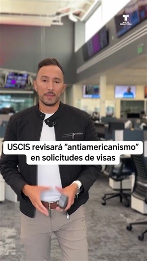 El Servicio de Ciudadanía e Inmigración de Estados Unidos (USCIS) anunció que a partir de ahora se considerará el antiamericanismo en las solicitudes de beneficios migratorios. Según el nuevo boletín, la agencia comenzará a revisar la actividad en redes sociales de los solicitantes. https://www.telemundonuevainglaterra.com/noticias/local/uscis-revision-redes-sociales/2516902/ | Telemundo Nueva Inglaterra