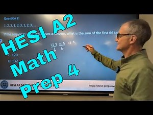 Hesi A2 Math Test Practice, Absolute Value, Rational #, Square Roots, Video 4