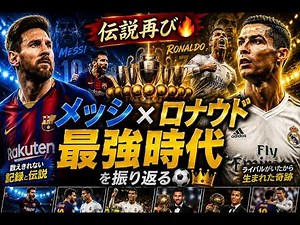 【The Legend Returns🔥】Looking Back at the Greatest Era of Messi x Ronaldo⚽👑