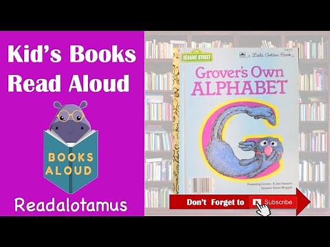 🎂Grover's Own Alphabet || Read Aloud || Sesame Street 50th Anniversary 🎂