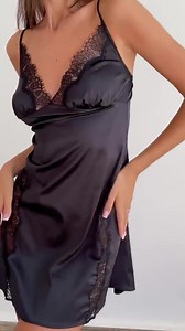 Lace Nightgown Silk Nightgown Silk Nightie Honeymoon Dress Night Dress Black Night Dress - Etsy