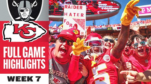 Full Game Highlights from Week 7 | Chiefs vs. Raiders