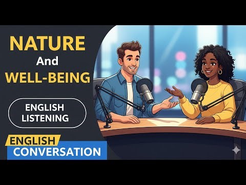 English Listening Practice: A Fun Conversation About Nature & Well-being | English Conversation Ep37