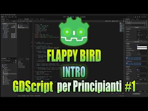 Godot 4 ITA — Creiamo Flappy Bird! | Setup Progetto e Configurazione | GDScript per Principianti #1
