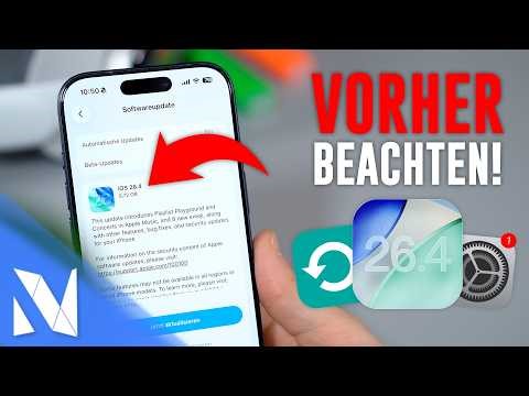 iOS 26.4 is here - Here's what you should know BEFOREHAND! | Nils-Hendrik Welk
