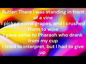 Go, Go, Go Joseph Lyrics