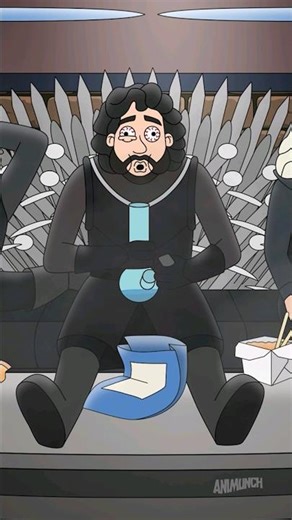 Game of Thrones funny parody cartoon