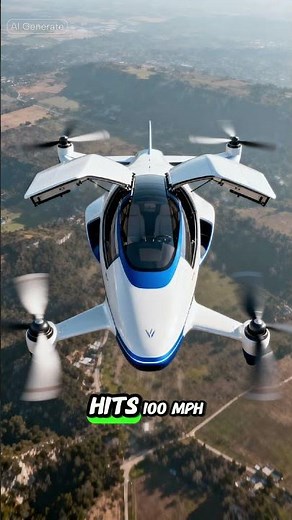 🚗✈️ The Car That Transforms Into a Private Jet – AirCar