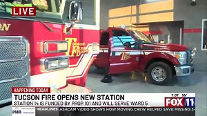 New Tucson fire station opens on south side with focus on firefighter safety