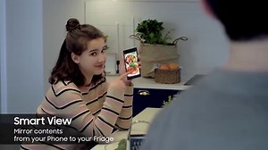 Family Hub™ just arrived! The Smartest Fridge lets you share photos, stream music and videos, and control your smart devices—all from the screen. With #FamilyHub, you can remotely see what’s inside your fridge with View Inside, and look for recipes with SmartThings Cooking. Easily monitor your energy usage with SmartThings. | Samsung