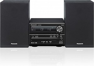 Panasonic SC-PM250EG-K Micro-mit HiFi-System (Bluetooth, CD, UKW, 20 W RMS) schwarz