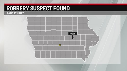 Des Moines robbery suspect found suffering from overdose at eastern Iowa hotel