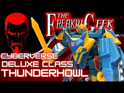 Cyberverse Deluxe THUNDERHOWL & MACCADAM: EmGo's Transformers Reviews N' Stuff