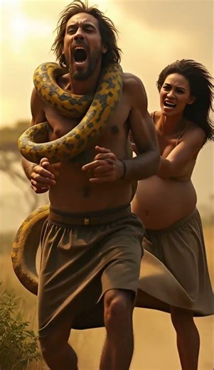 The Giant Python vs Early Humans!