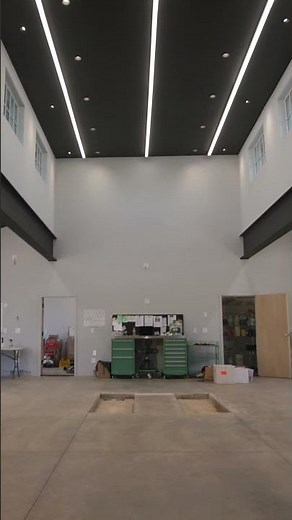 The Garage Lighting That Dreams Are Made Of! #garage #lighting #car #automotive #detailing #diy