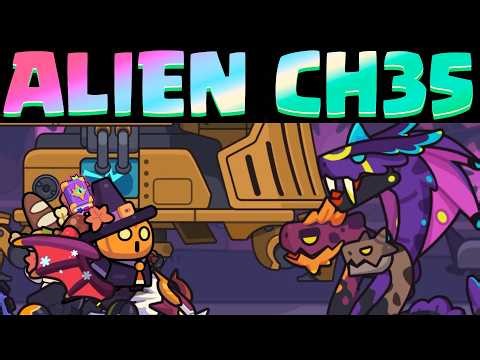 Capybara Go! HOW to BEAT Alien Pioneering CHAPTER 35 (Alien Tribe)