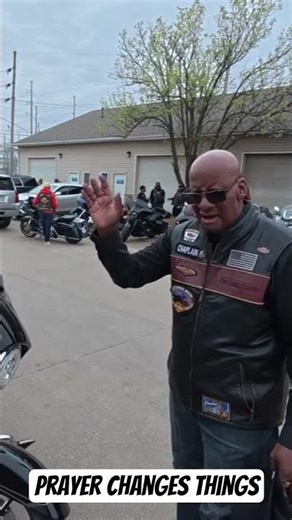 Pray before you mount up! ##bikeblessing #motorcycle #motovlog