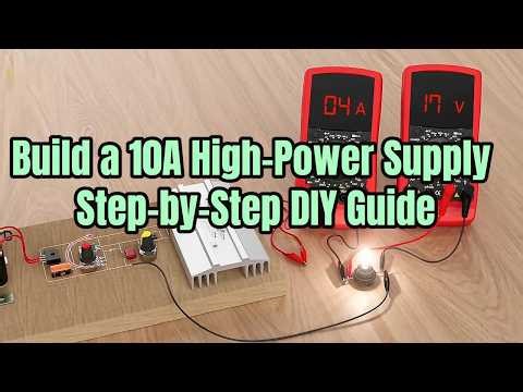 Build a 10A High Power Supply Step by Step DIY Guide