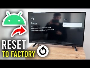 How To Factory Reset Android TV - Step By Step