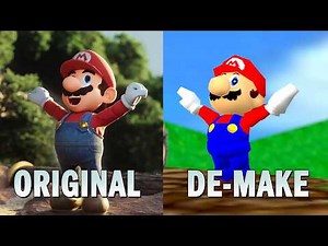 Original vs N64 Animation