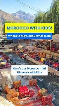 Is Morocco actually kid-friendly? We found out! #familytravel #marrakech #morocco