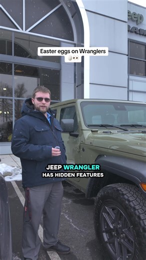 Easter Eggs Found in Jeep Wrangler Spotted!