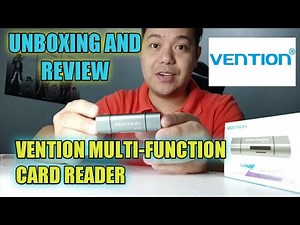 VENTION CARD READER FROM LAZADA - UNBOXING AND REVIEW