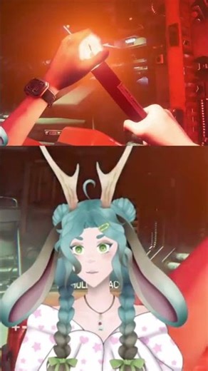 Anyone drop a flare 👀 #vtuber #vtuberen #horrorgaming