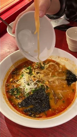 【焼肉トラジ】名物☆ユッケジャン麺🍜絶品😋