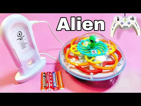 Unboxing Alien UFO Gear ⚙️ 👽+ RC McQueen 95 + Tesla Roadster 2.4GHz 🚗✨- Testing Drive 