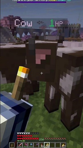 infinite cow farm in minecraft tutorial