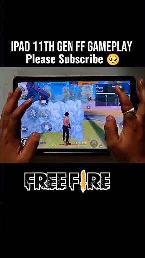 iPad 11th Generation Free Fire Gaming Test | Free Fire iPad Gameplay | FF iPad Tablet Gameplay 2025