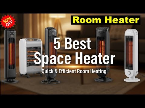 Top 5 Space Heater for Quick & Efficient Room Heating 🔥 Best Room Heater