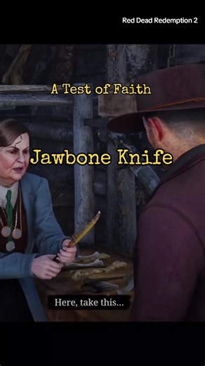 Unlock the Jawbone Knife in Red Dead Redemption 2 | A Test of Faith