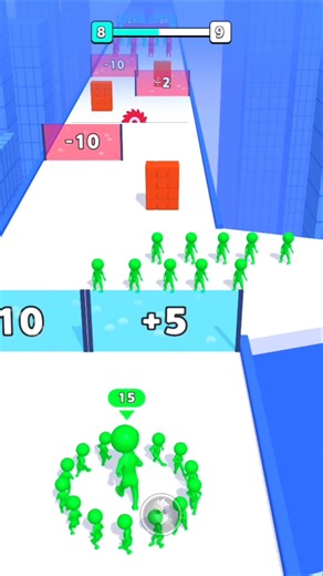 Circles Run 3D lvl-8 complete ✅ #gaming#games#gameplay#gaming#trending