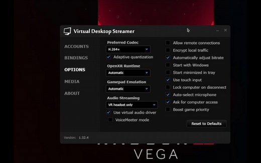 Virtual Desktop串流设置教程（解决连接时间过长的问题）