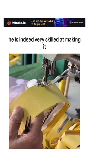 GlobalTrend_Hubb™ on Instagram: "The post showcases a 25-second video of an artisan using a sewing machine to craft a yellow zippered pouch with a cartoonish, Minion-like design from fabric scraps, emphasizing precise stitching and assembly techniques. Authored by Indonesian user @basotulangenak on February 8, 2026, it quickly went viral with 787,000 views and 820 likes, driven by admiration for traditional sewing skills in modern content sharing. Replies, predominantly in Indonesian, highlight