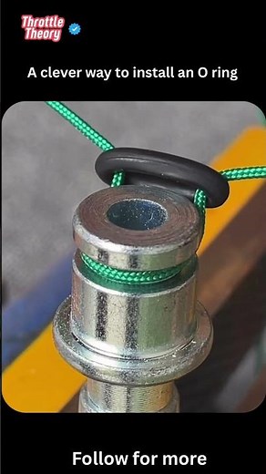 O ring install hack