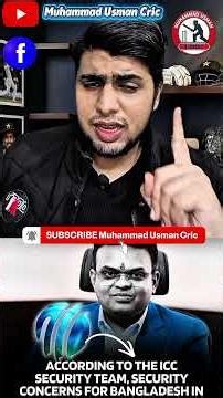 ICC Raises Three Major Security Concerns Over Bangladesh | International Cricket Under Threat?