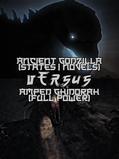Ancient War Godzilla vs Amped Ghidorah: A Monster Showdown