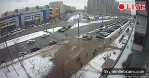 【LIVE】 Webcam Vie di San Pietroburgo - Russia | SkylineWebcams
