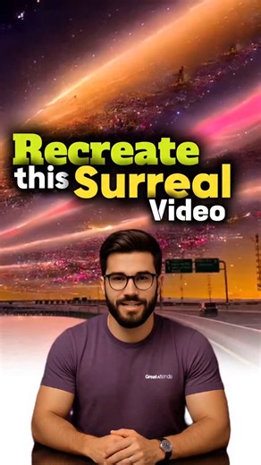 GreatAiTrends | AI Tools & Science on Instagram: "Comment SUNSET to get the prompt to recreate this BEAUTIFUL AI-generated video🤖👀"