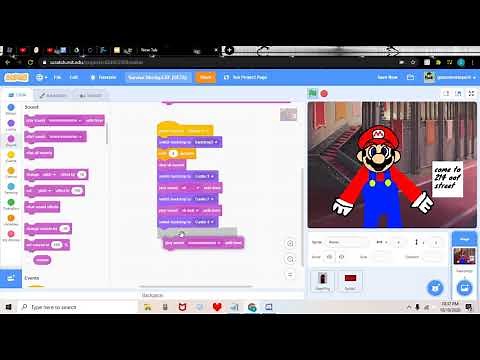 HOW TO MAKE A STORY MODE GAME ON SCRATCH! PART.2 (First Chapter part 1)