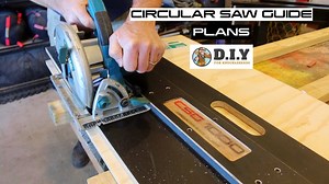 Circular Saw Guide Plans - Saw Guide - Track Saw Guide Rail - Circular Saw Guide - Etsy